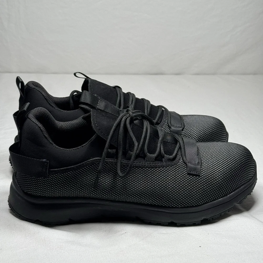 Mens Safety Toe Work‎ Shoes Black Size 10 EU 44 Lightweight Work Sneakers